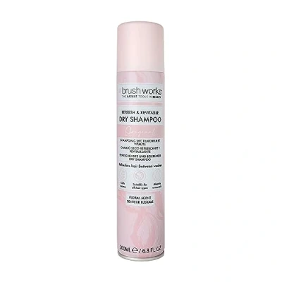 Image of brushworks Refresh &amp; Revitalise Floral Dry Shampoo 200ml