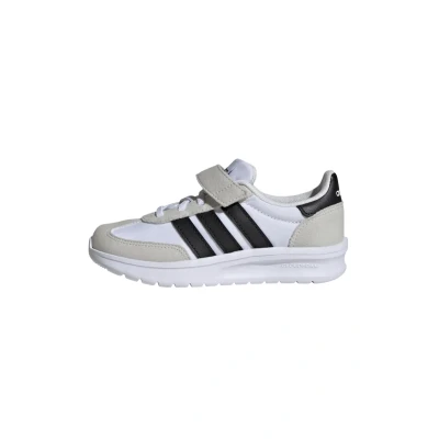 Image of adidas Run 70s 2.0 Shoes Kids, Textile Upper, White, Cloud White Bliss Lilac Halo Mint, 9.5 UK Child