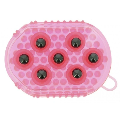 Image of Curry comb and massage double sided glove