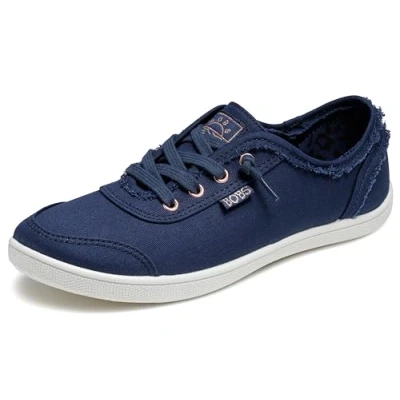 Image of Skechers BOBS CUTE Trainers navy, Women&#039;s, Size: 3, Navy Cotton