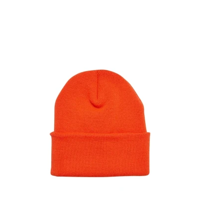 Image of Flexfit Yp Classics Thinsulate Cuffed Beanie Hat, Safety orange, One Size
