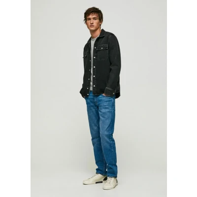 Image of Pepe Jeans Men&#039;s Cash Regular Fit Rise Denim, Blue (Denim vs3), 29W / 32L
