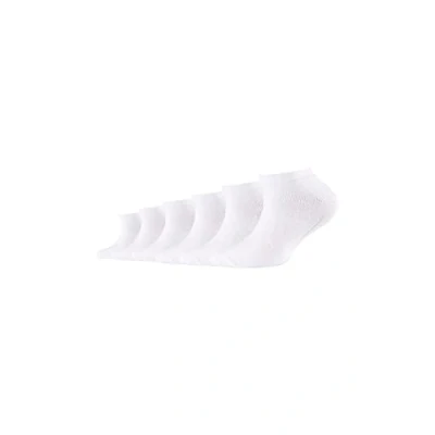 Image of camano Online Children 6 PACK Socks for kids, Size: 3 5, White