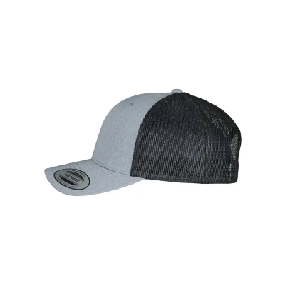 Image of Flexfit Trucker Cap, Size: One Size, Heather/black