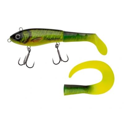 Image of Abu Garcia SVZ McHybrid 165 Real Hot Pike Swimbait