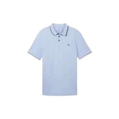 Image of TOM Tailor Denim Polo shirt, Men&#039;s, Size: Small, Brunnera blue