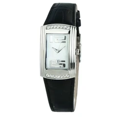 Image of Chronotech CT7017L 03S Women&#039;s Analogue Quartz Watch with Leather Strap, multicoloured, Ribbon