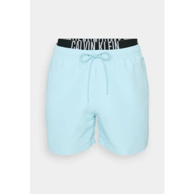 Image of Calvin Klein Swimwear Intense Power Medium Double Swimming shorts, Men&#039;s, Size: Medium, Skim blue