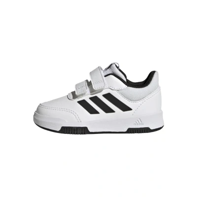 Image of adidas Unisex Kid&#039;s Tensaur Hook and Loop Shoes Running, Ftwwht Cblack Cblack, 8.5 UK Child