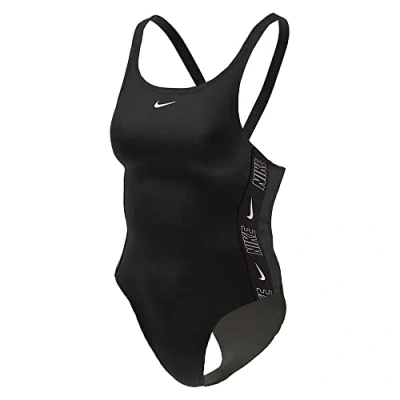Image of Nike Performance Fastback ONE Piece Swimsuit, Women&#039;s, Size: Large, Black
