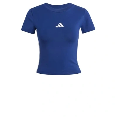 Image of adidas Women&#039;s Essentials 3 Stripes Slim Baby T Shirt