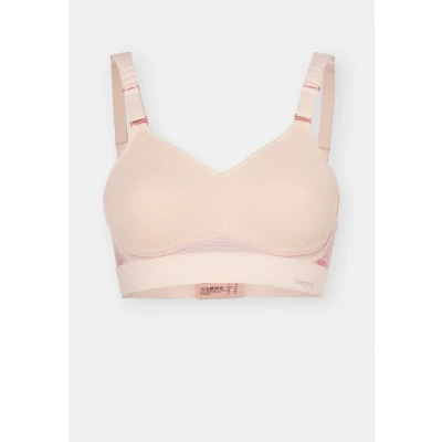 Image of Triaction by Triumph Hybrid LITE High support sports bra, Women&#039;s, Size: 34A, Light brown