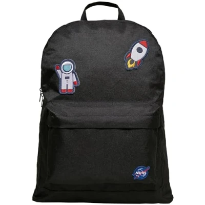 Image of Urban Classics NASA Backpack Rucksack, Men&#039;s, Size: One Size, Black