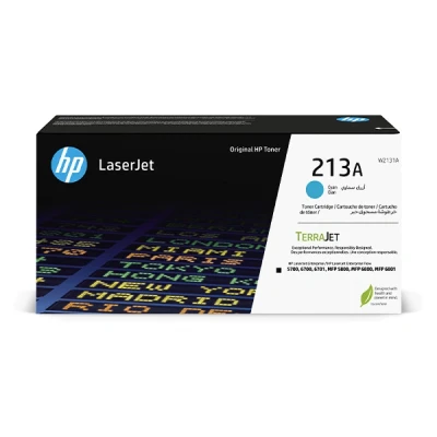 Image of HP 213A Cyan Original LaserJet Toner Cartridge
