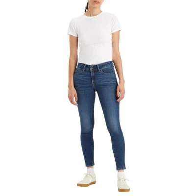 Image of Levi&#039;s 711 Skinny Jeans Fit, Women&#039;s, Size: 23x28, Blue wave dark