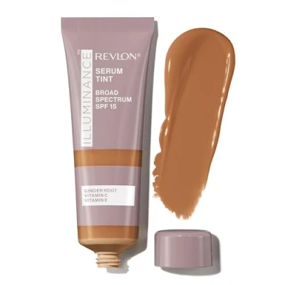 Image of Revlon Illuminance Serum Tint 28ml (Various Shades) Warm Caramel