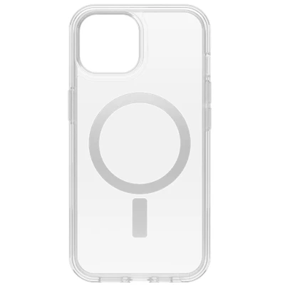 Image of Otterbox Symmetry MagSafe PC Back Cover Transparent Apple iPhone 15 Plus