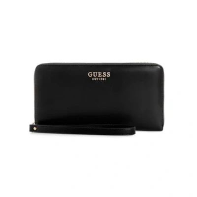 Image of GUESS Laurel SLG Cheque Organizer Black, Wallet