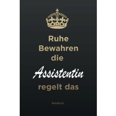 Image of Geschenk für die Beste Assistentin: A5 Notizbuch als eine Assistentin /punktiert Geschenke zum GeburtstagWeihnachtsgeschenk Kollegin