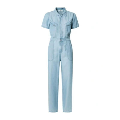 Image of Pepe Jeans Esmeralda Jumpsuit, Women&#039;s, Size: XS, Blue