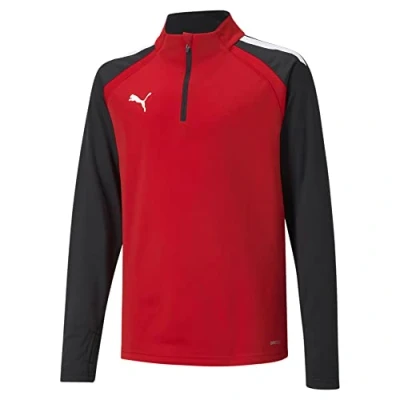 Image of PUMA Unisex Kids Teamliga 14 Zip Top Jr Sweater