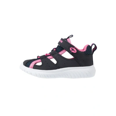 Image of Kangaroos Kirock LITE Sandals for kids, Size: 6K, Dark navy/daisy pink Imitation leather/ textile