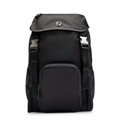 Image of BOSS Backpack Rucksack, Men&#039;s, Size: One Size, Black
