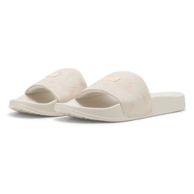 Image of Puma Leadcat Crafted Mules, Women&#039;s, Size: 3, Warm white/almost apricot/brandy Leather