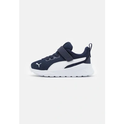 Image of Puma Anzarun LITE AC INF Neutral running shoes for kids, Size: 4K, Peacoat/white Textile/synthetics