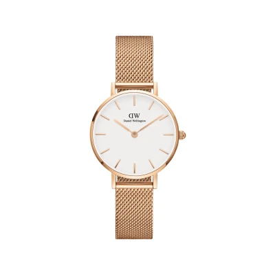 Image of Daniel Wellington Petite Melrose 28M Watch, Women&#039;s, Size: 32, Eggshell white