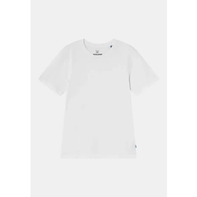 Image of Jack &amp; Jones Junior Jjeorganic Basic TEE Tshirt for kids, Size: 8y, White