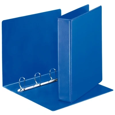 Image of Esselte Essentials Presentation Binder, PVC, 4 cm Ring Diameter, 49762 A4, Blue