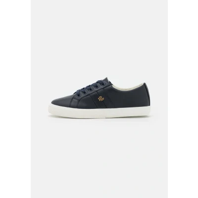 Image of Lauren Ralph Janson II LACE Trainers, Women&#039;s, Size: 3.5, Navy Leather