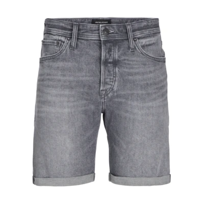 Image of Jack &amp; Jones Jjirick Jjioriginal Shorts AM 360 SN denim shorts, Men's, Size: XXL, Grey