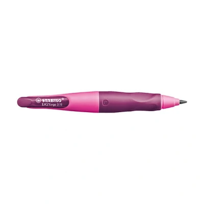 Image of Ergonomic Mechanical Pencil STABILO EASYergo 3.15 Left Handed Pink/Lilac + Sharpener