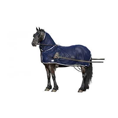 Image of QHP Fly driving rug with neck cover