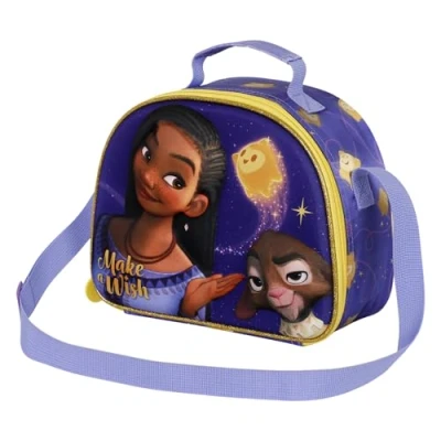 Image of Karactermania Wish Star 3D Lunch Bag, Lilac, 25.5 x 20 cm, One Size, Bag