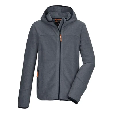 Image of Killtec Kow 364 Bys Kntflc Jckt Knitted fleece jacket/hooded jacket Children