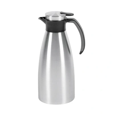 Image of Emsa 514499 Soft Grip Quick Tip Vacuum jug 1.5 litres, BlackBerry