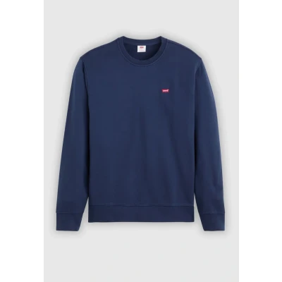 Image of Levi&#039;s NEW Original CREW Sweatshirt, Men&#039;s, Size: XS, Dress blues
