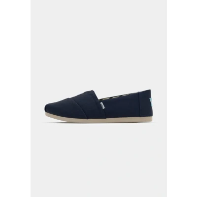 Image of TOMS Alpargata Slipons navy, Women&#039;s, Size: 3, Navy Cotton