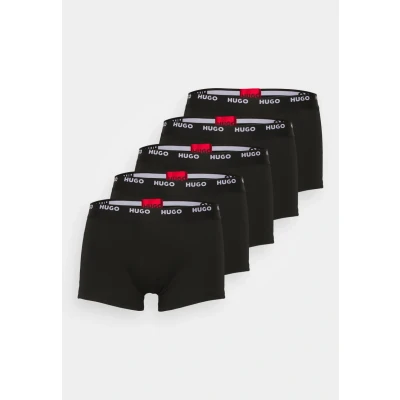 Image of HUGO Trunk 5 PACK Trunks, Men&#039;s, Size: Small, Black