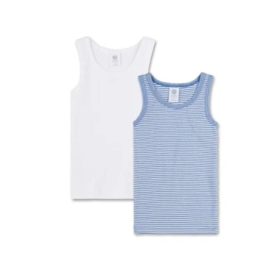 Image of Sanetta 2 PACK Undershirt for kids, Size: 4y, Riviera