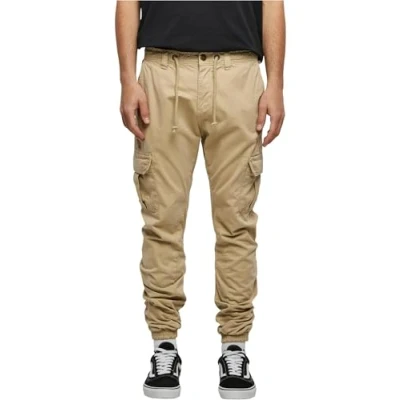 Image of Urban Classics Cargo Jogging Pants trousers, Men&#039;s, Size: Small, Sand