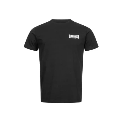 Image of Lonsdale Elmdon Print Tshirt, Men&#039;s, Size: 3XL, Black