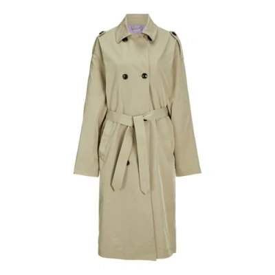 Image of JJXX Sophi Trenchcoat, Women&#039;s, Size: Small, Brown