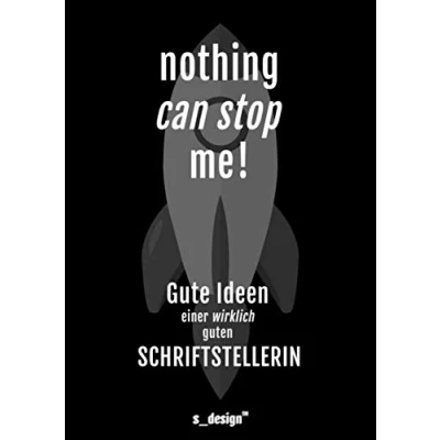 Image of Notizbuch für Schriftsteller/Schriftstellerin: Originelle Geschenk Idee [120 Seiten liniertes DIN A4 blanko Papier]