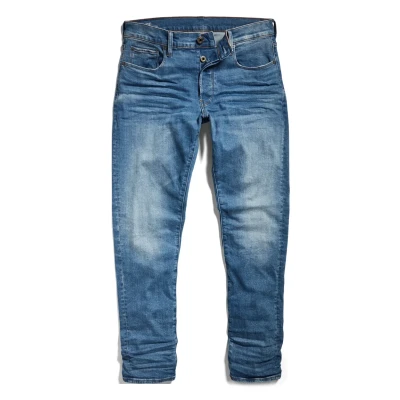 Image of G Star 3301 Straight Tapered Jeans Fit, Men&#039;s, Size: 28x30, Blue