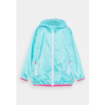 Image of Playshoes Faltbar Waterproof jacket for kids, Size: 2 3y, Türkis