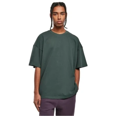Image of Urban Classics Ultra Heavy Oversized Basic Tshirt, Men&#039;s, Size: 4XL, Bottlegreen